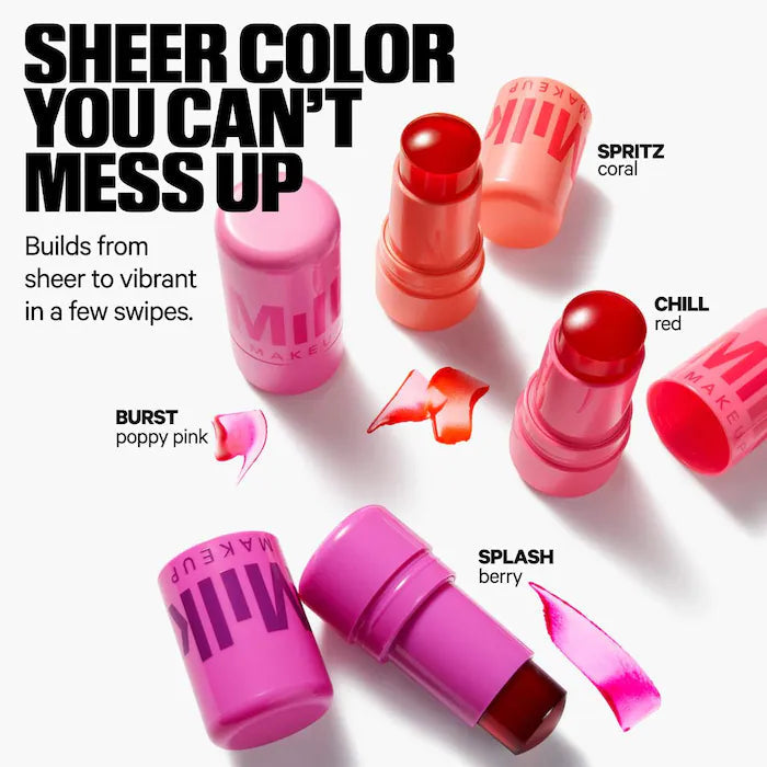 Milk cooling water jelly blush