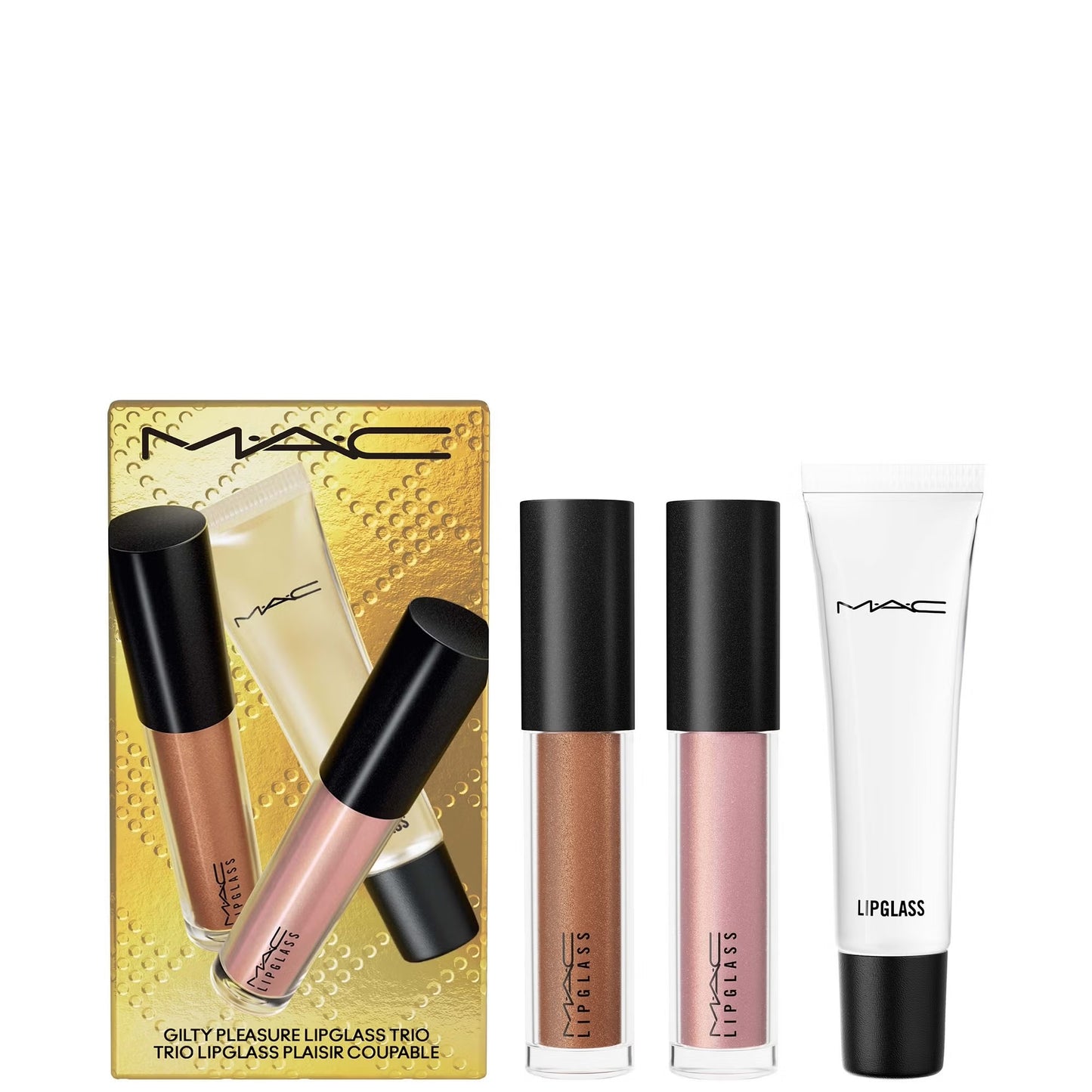 Mac guilty pleasure lipglass trio
