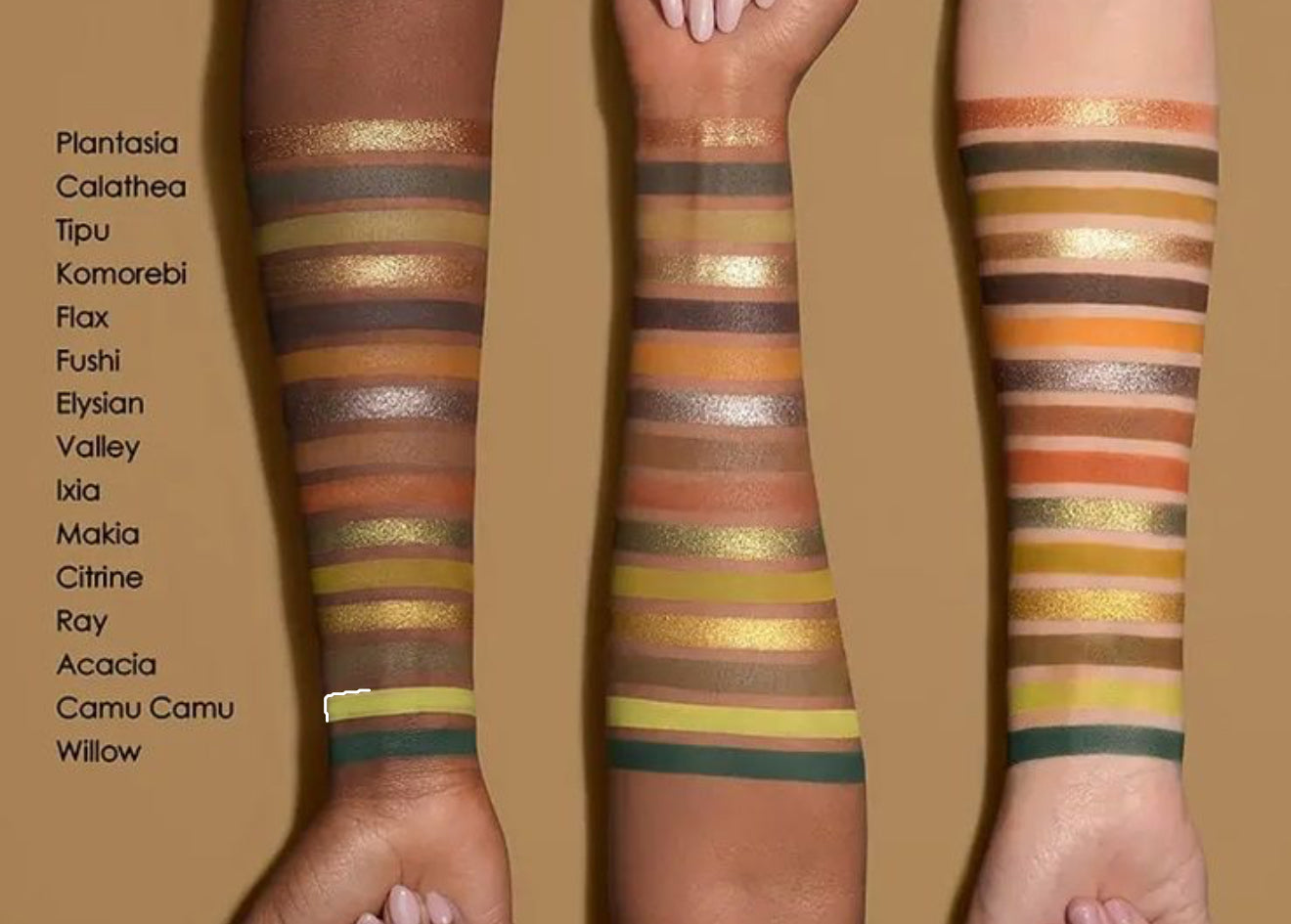 Natasha denona YUCCA palette