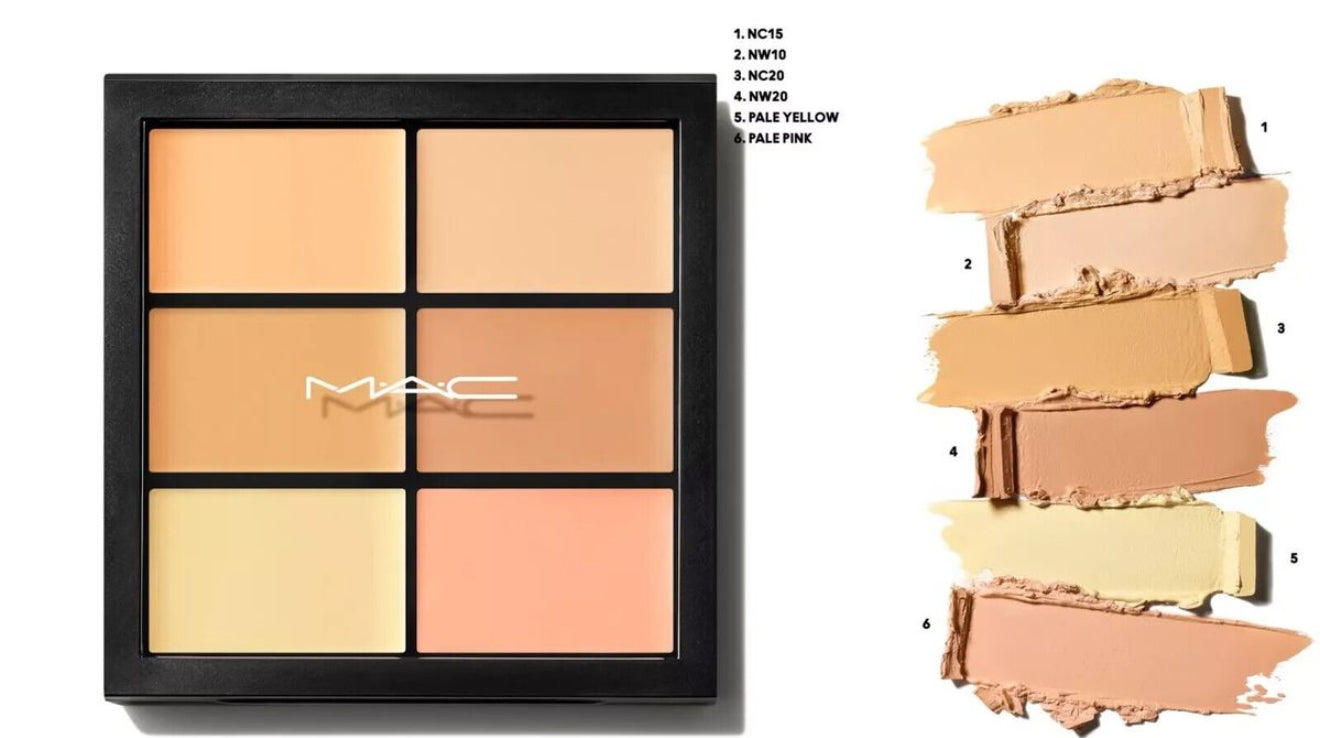 Mac conceal and corrector palette