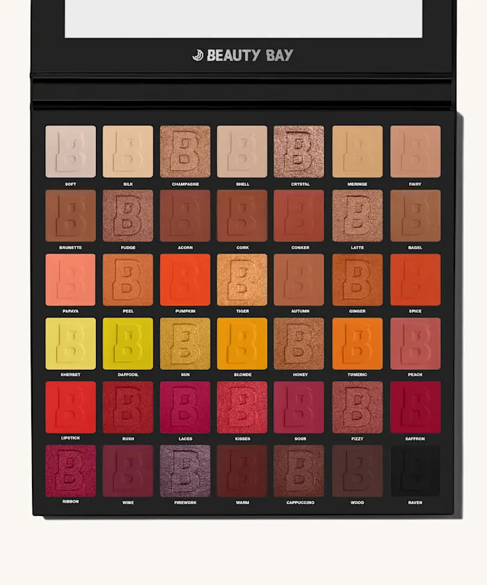 Beauty bay 42 colour palette” fiery 2.0”