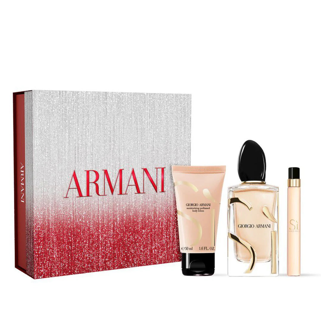GIORGIO ARMANI - SÌ EAU DE PARFUM 3-PIECE GIFT 100ML SET