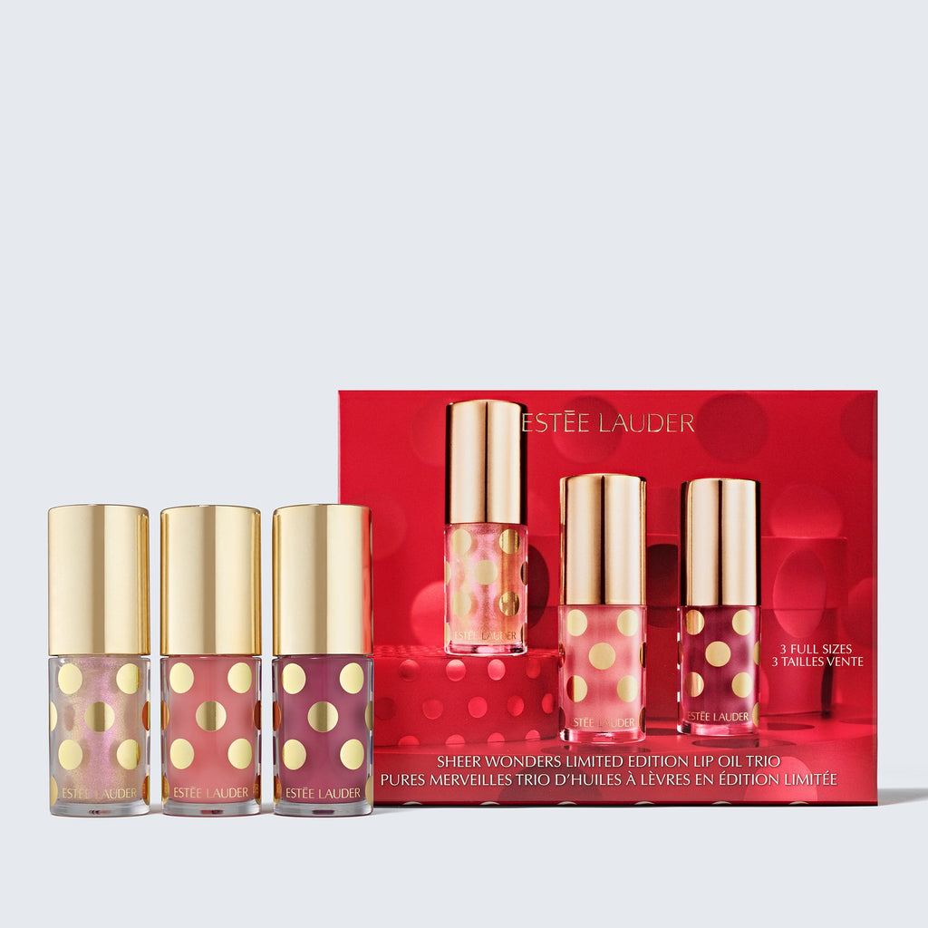 Estée Lauder - Sheer Wonders Lip Oil Trio Makeup Gift Set