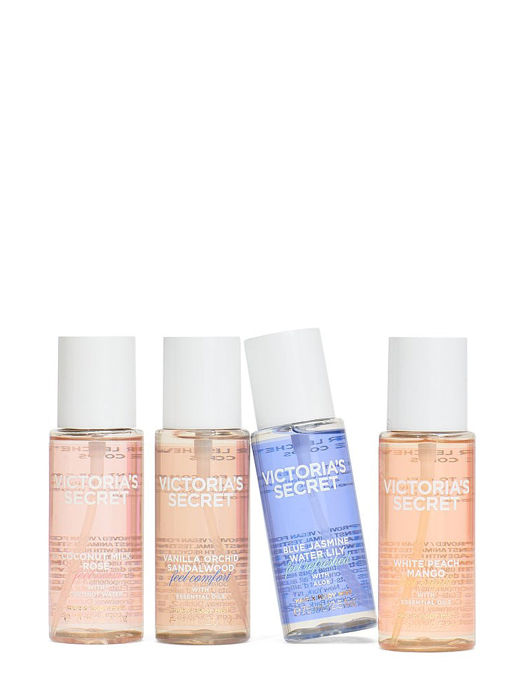 VICTORIA’S SECRET - 4-Piece Hair & Body Mini Mist Gift Set
