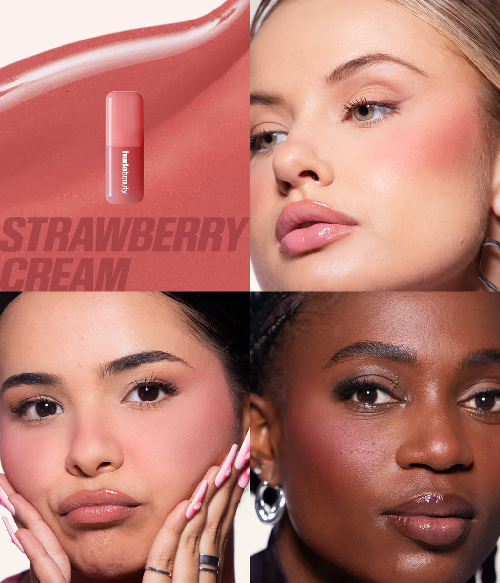 HUDA BEAUTY - CHEEK & LIP DUO BERRIES AND CREAM