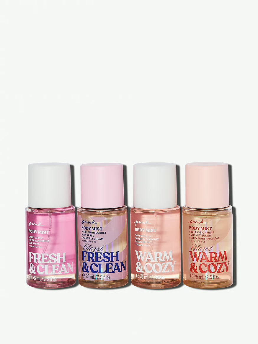 Pink by Victoria’s Secret -4- piece mini mist gift set