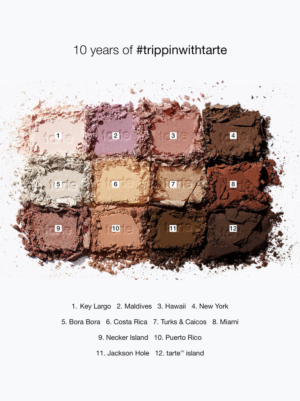 Tarte Amazonian clay palette