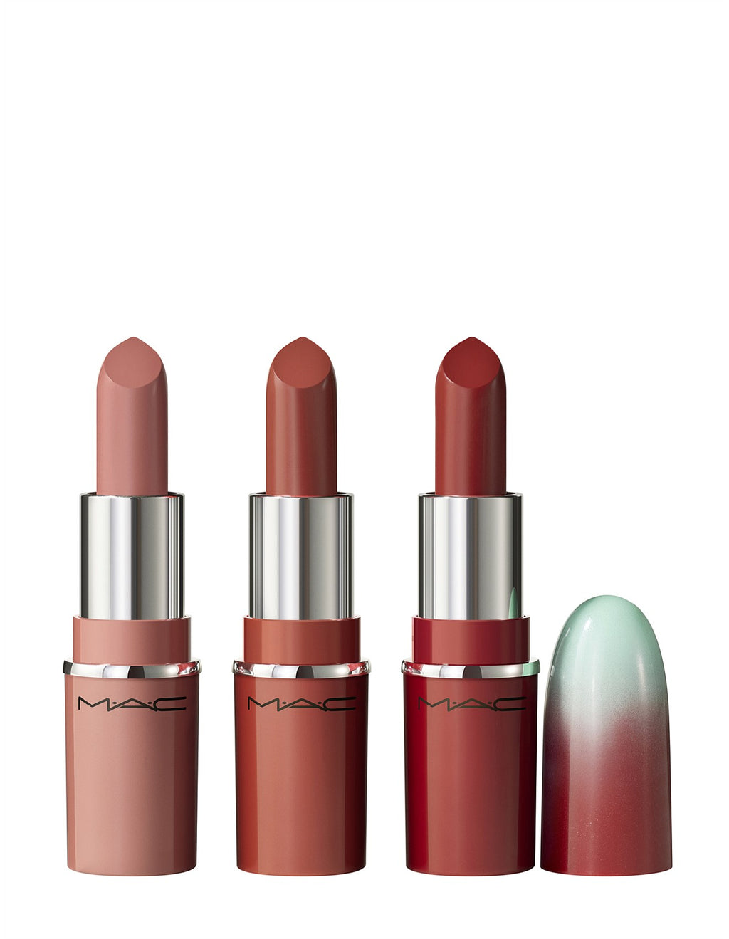 MAC - WILDEST GLEAMS MINI LUSTREGLASS LIP TRIO: CLASSICS