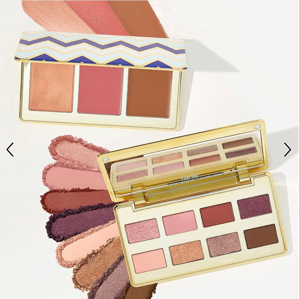 Tarte Sea - Palette Wardrobe - Eyeshadow and Cream Cheek Makeup Palette - Highlighter, Bronzer, Blush