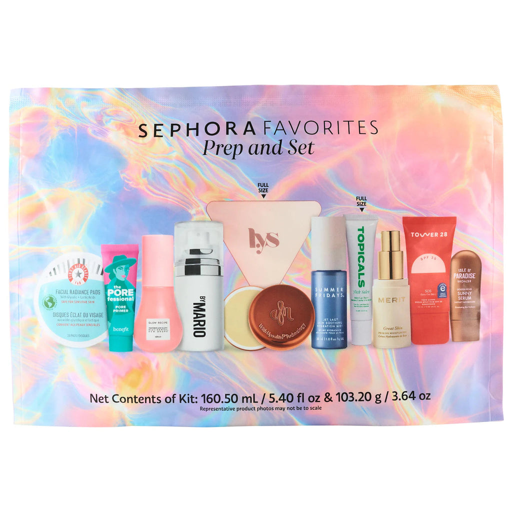 Sephora Favorites - Prep & Set Makeup and Skincare value set