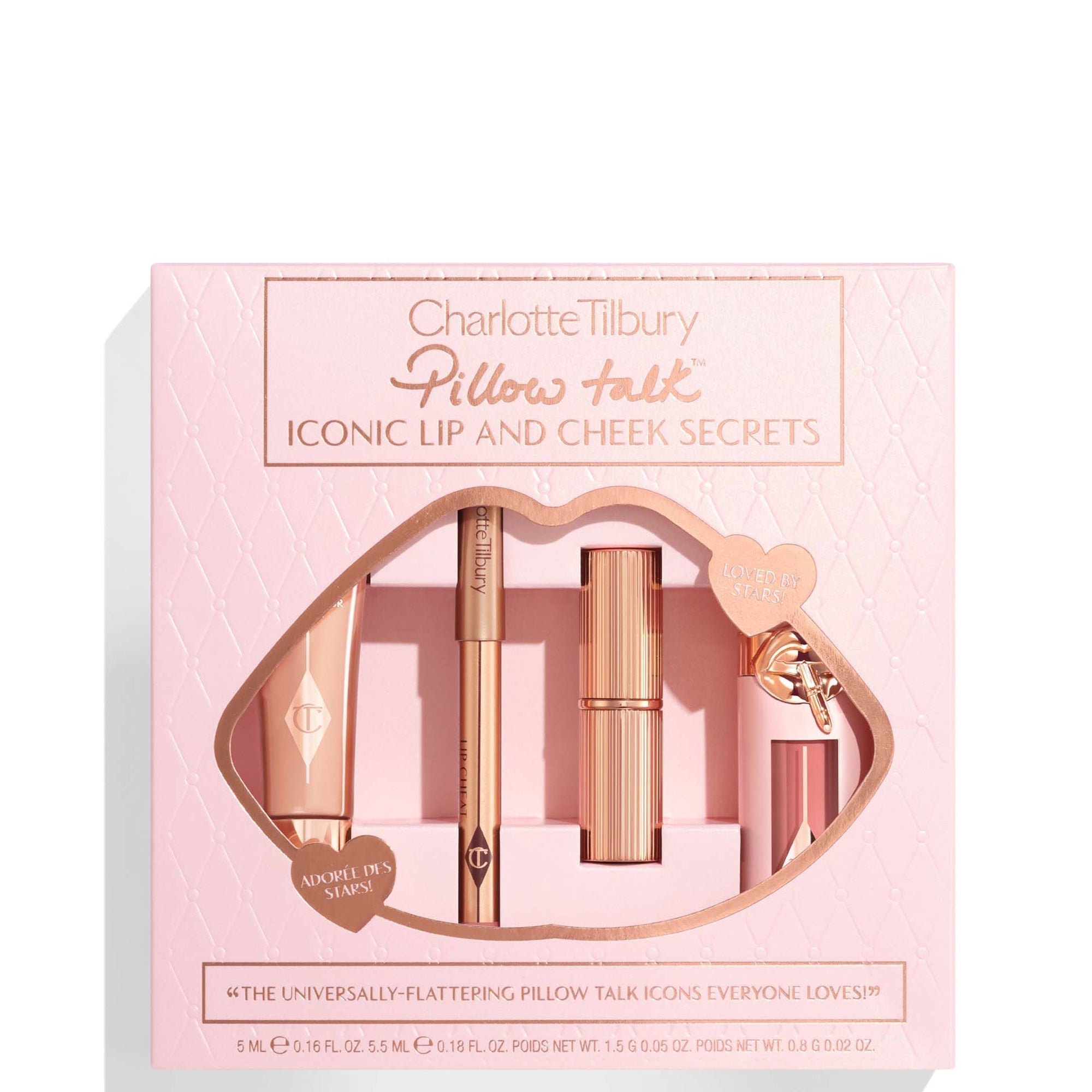 Charlotte Tilbury - Pillow Talk Iconic Lip And Cheek Secrets