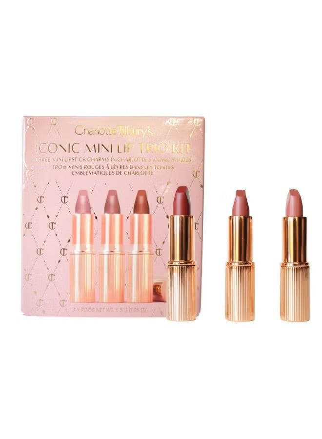 Charlotte Tilbury Iconic Mini Lip Trio Kit