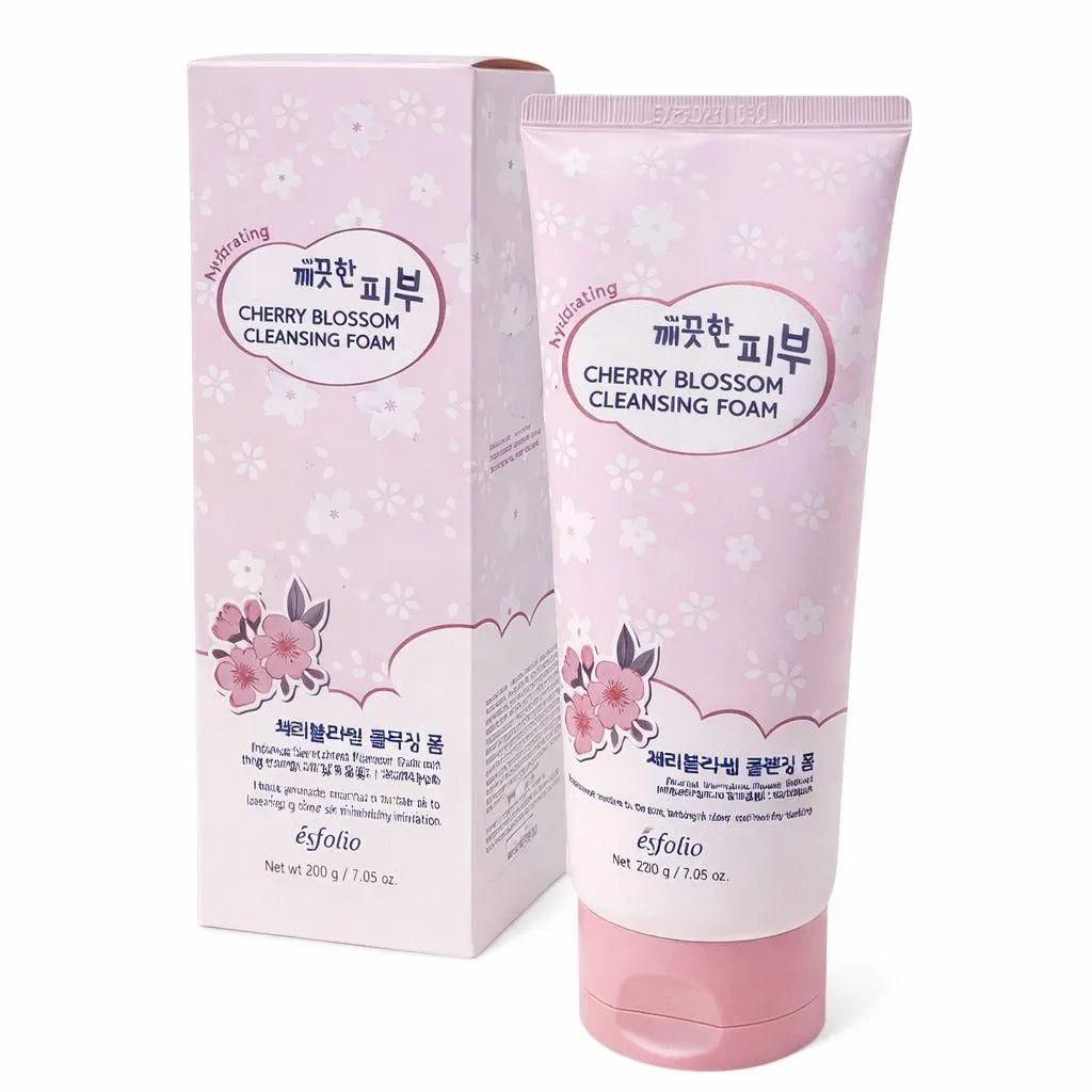 ESFOLIO- Cherry Blossom Cleansing Foam