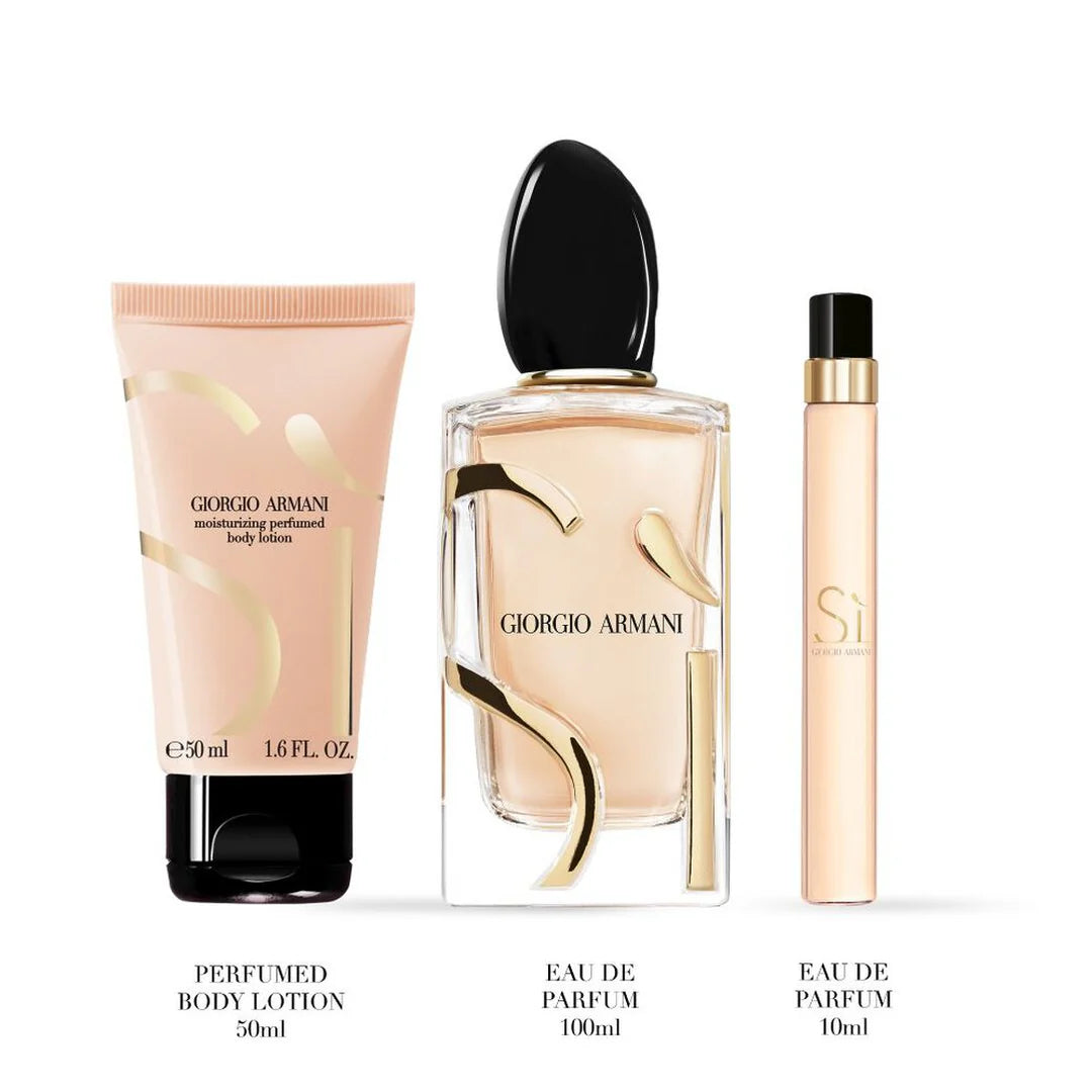 GIORGIO ARMANI - SÌ EAU DE PARFUM 3-PIECE GIFT 100ML SET