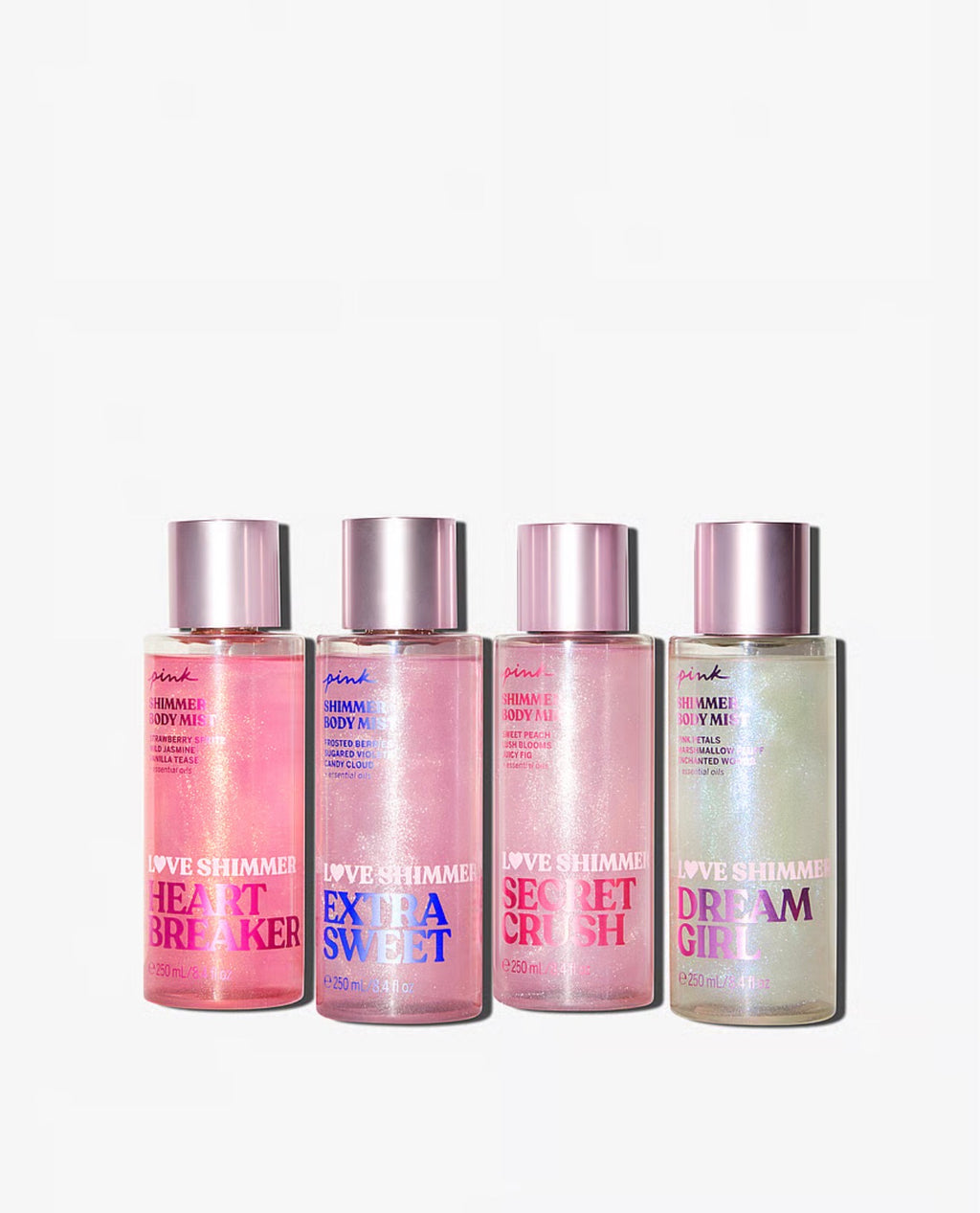 Pink by Victoria’s Secret - 4-Piece Full-Size Love Shimmer Gift Set