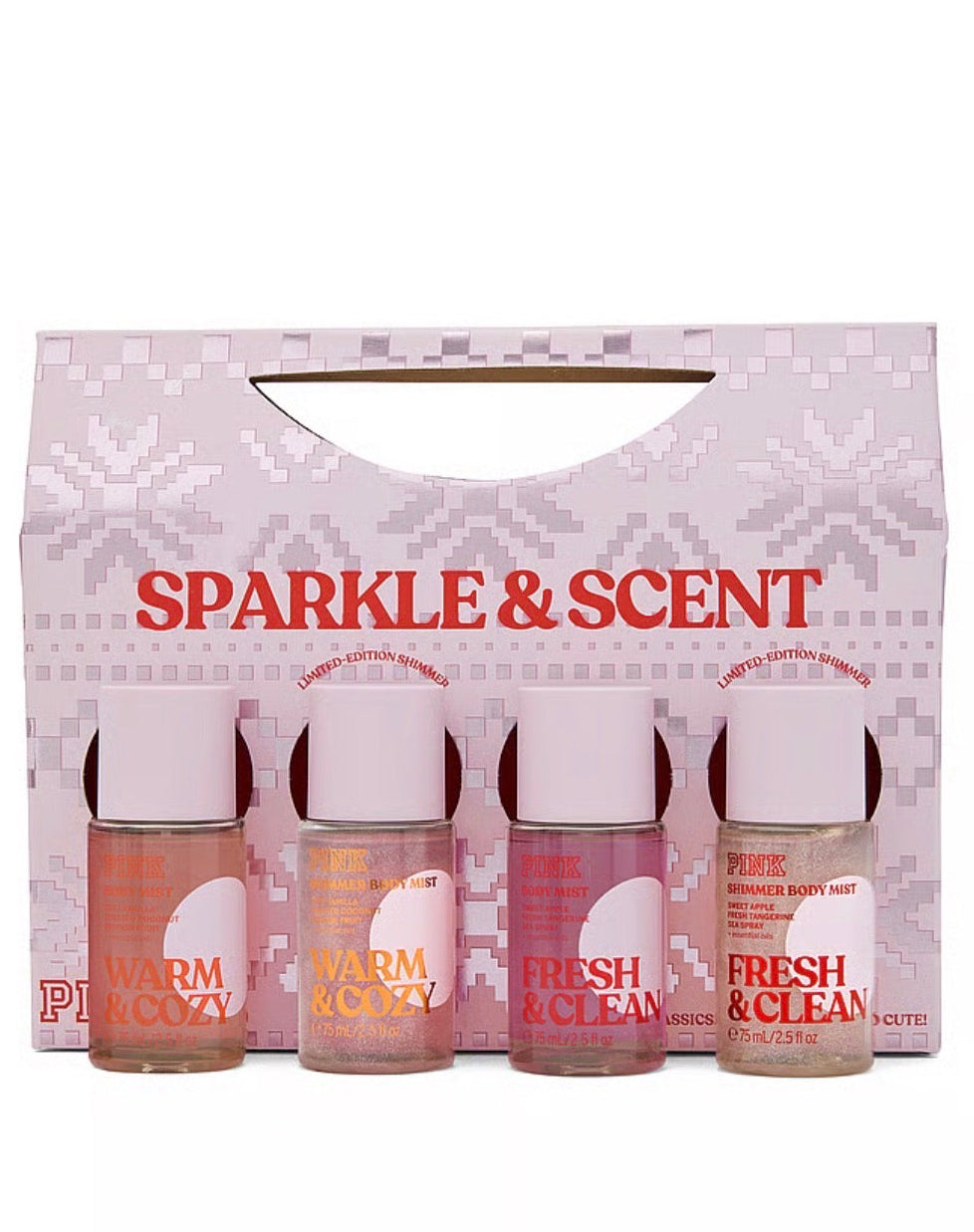 Pink By VICTORIA’S SECRET - 4-Piece Exclusive Shimmer Mist Gift Set