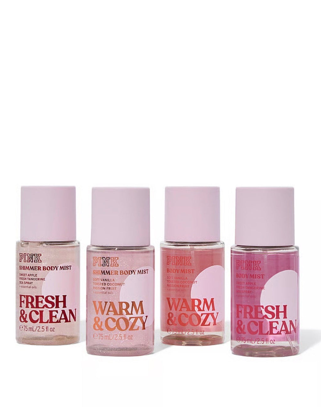 Pink By VICTORIA’S SECRET - 4-Piece Exclusive Shimmer Mist Gift Set