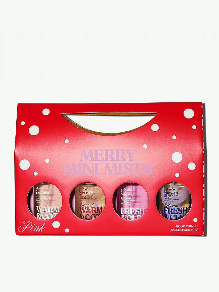 Pink by Victoria’s Secret -4- piece mini mist gift set