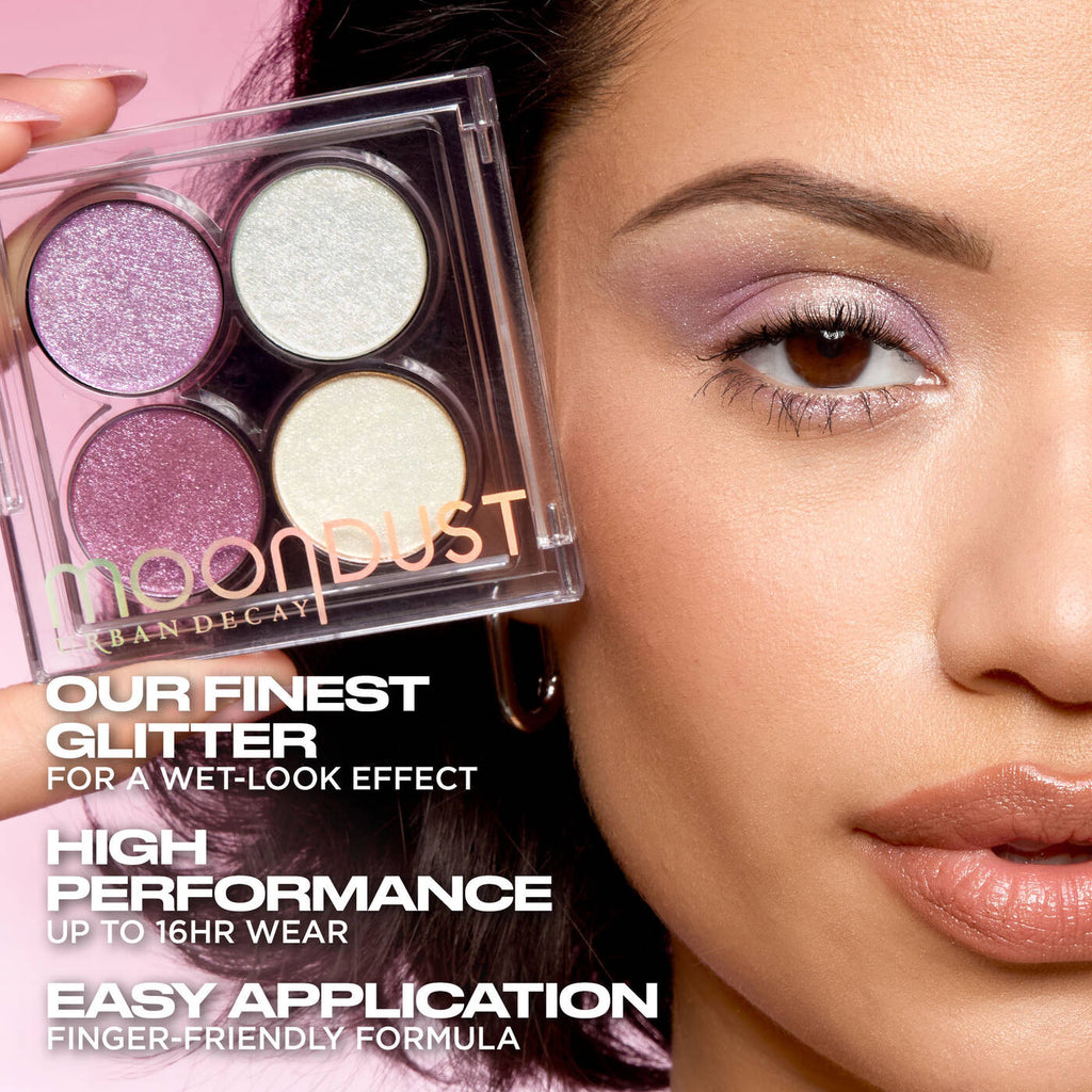 URBAN DECAY - MOONDUST QUAD GLITTER EYESHADOW PALETTE GIFT