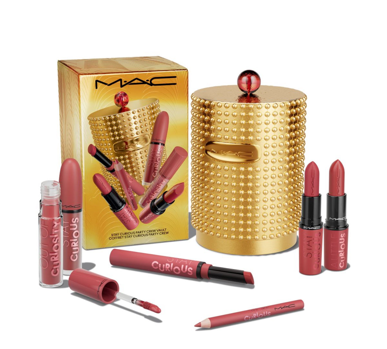 Mac Stay Curious Party Crew Vault