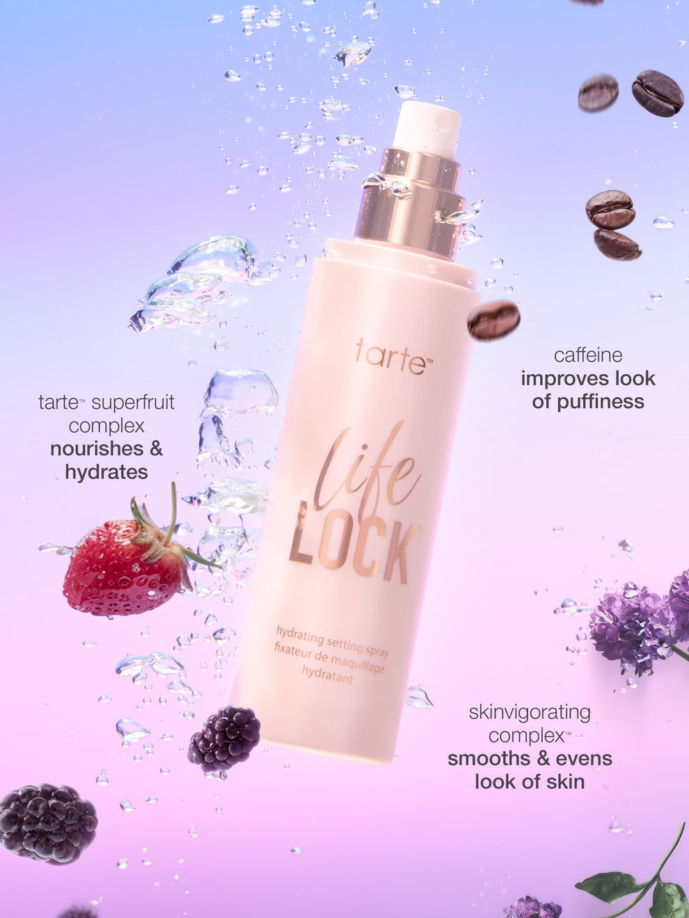 Tarte Life Lock hydrating setting spray