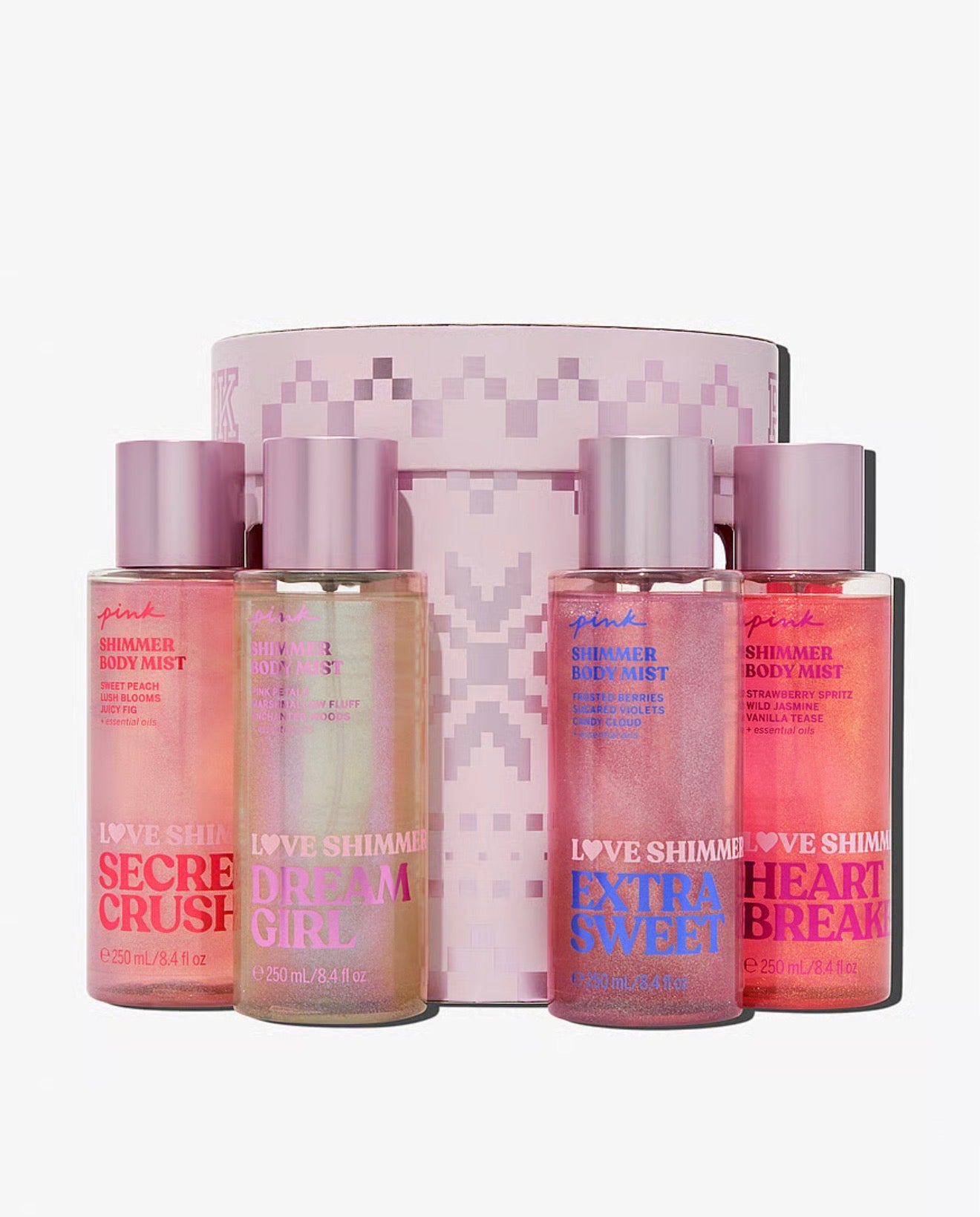 Pink by Victoria’s Secret - 4-Piece Full-Size Love Shimmer Gift Set