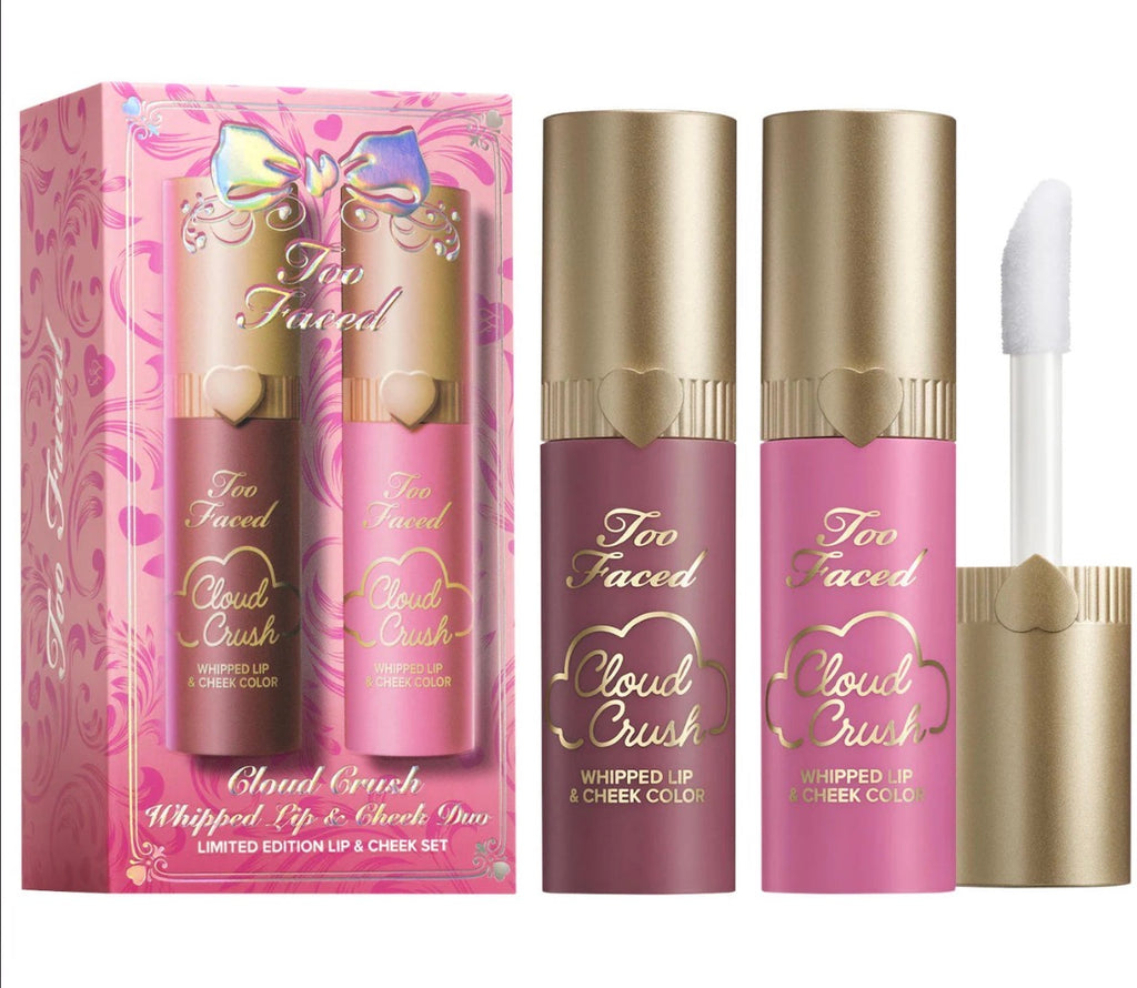 Too faced cloud crush whipped lip&cheek duo kit