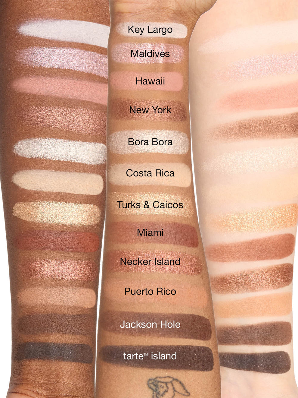 Tarte Amazonian clay palette
