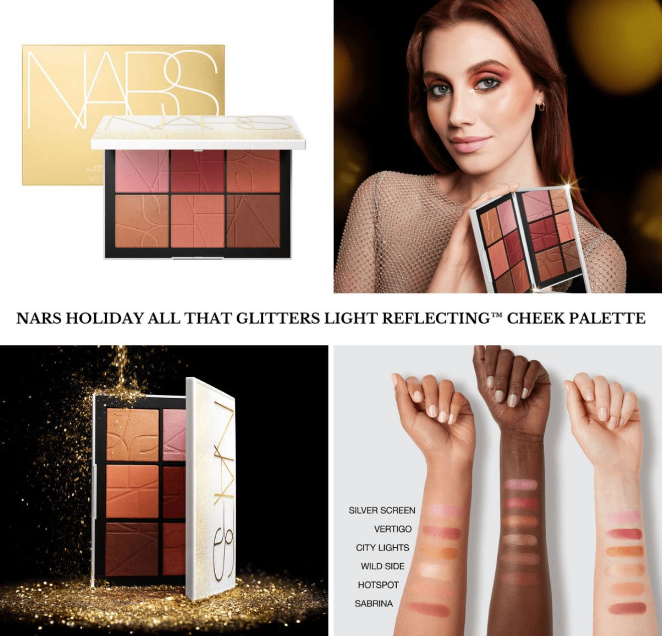 Nars All That Glitters Cheek Palette