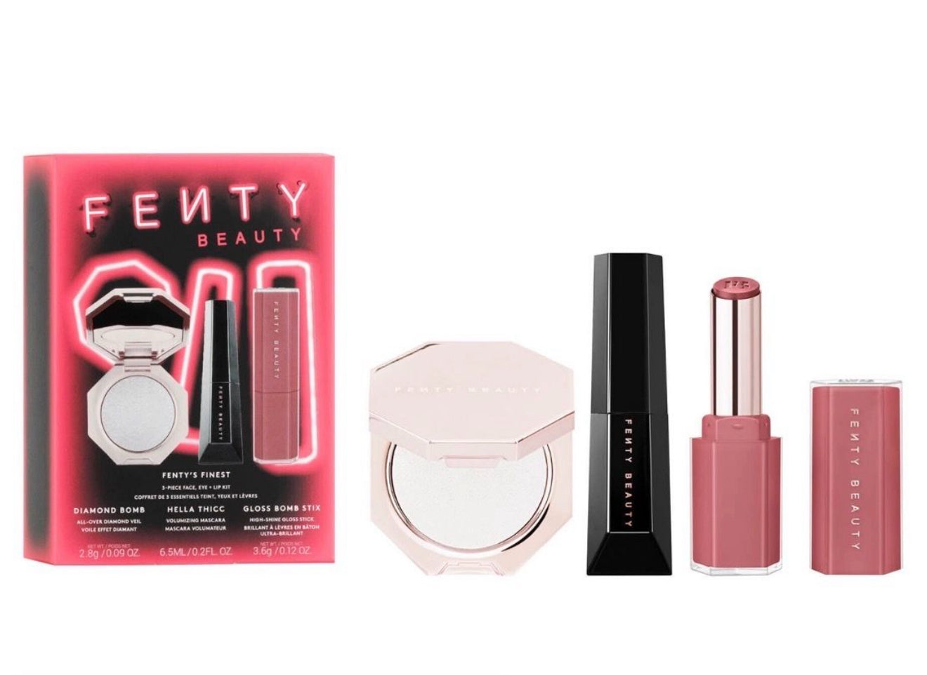 Fenty Beauty FINEST 3-PIECE FACE, EYE + LIP KIT