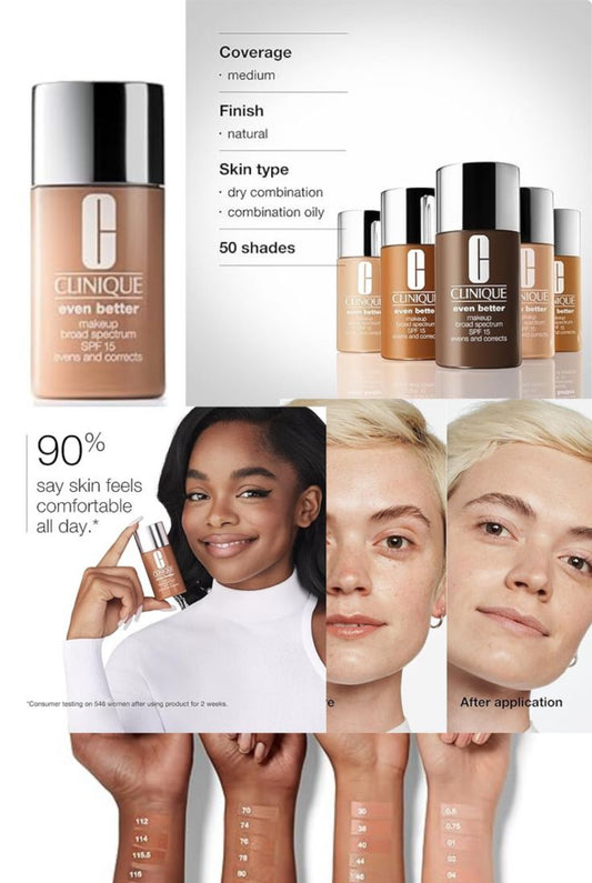 Clinique Even Better Makeup Broad Spectrum Foundation
