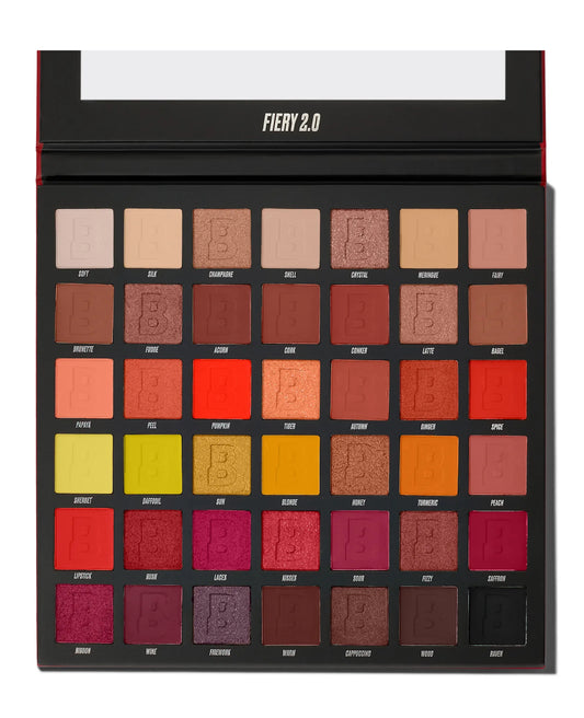 Beauty bay 42 colour palette” fiery 2.0”