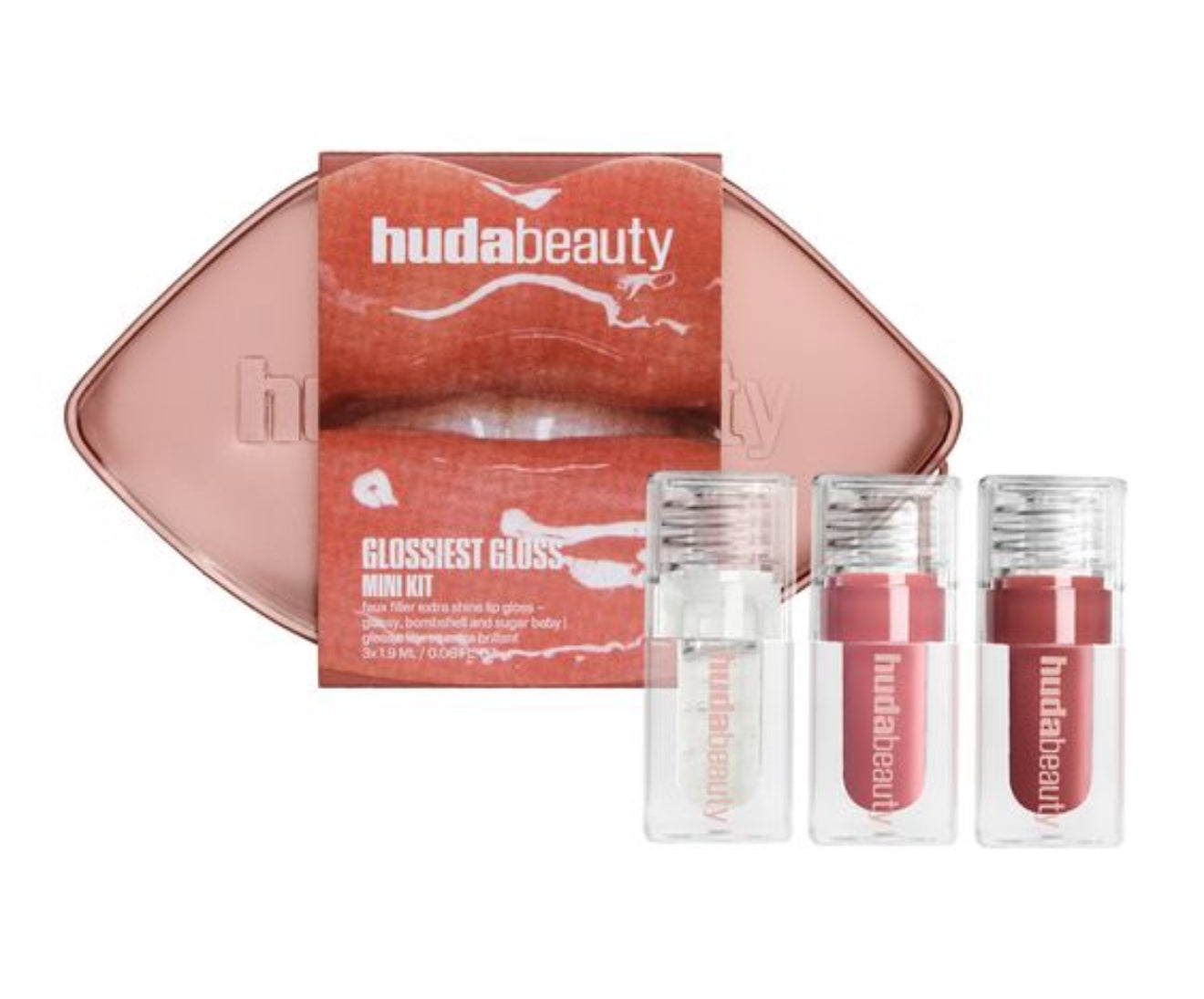 Huda Beauty Glossiest Gloss Mini Kit