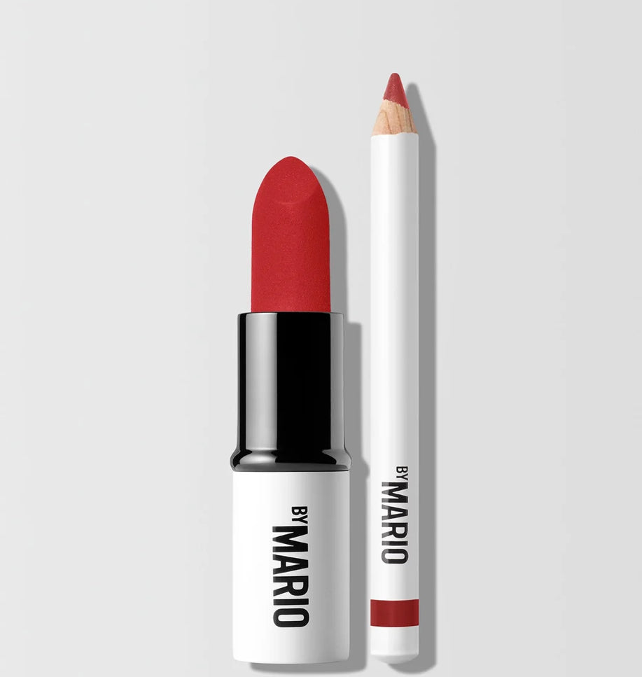 Makeup by mario Lip kit (power red)