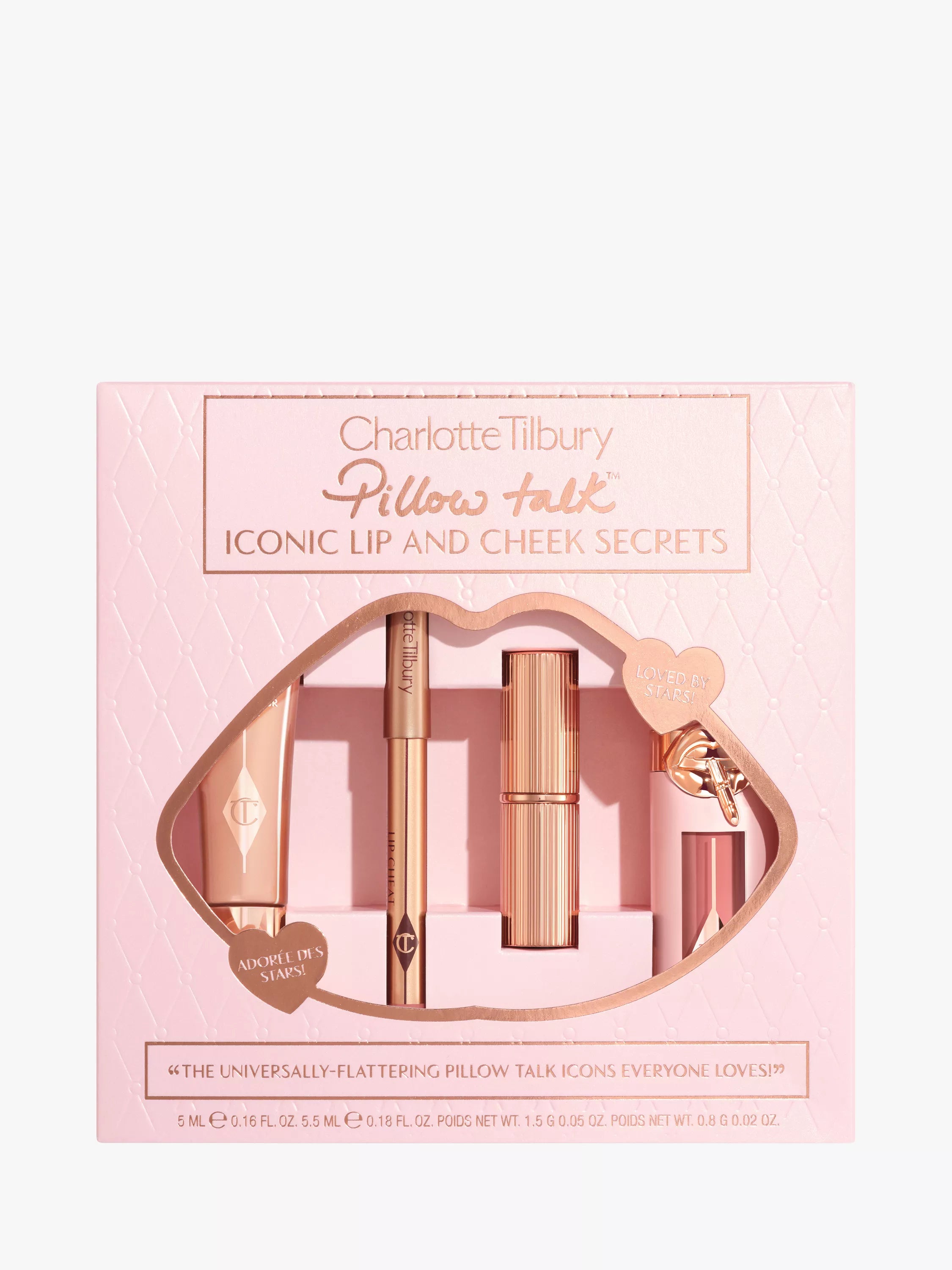 Charlotte tilbury pillow talk iconic lip and cheek secrets