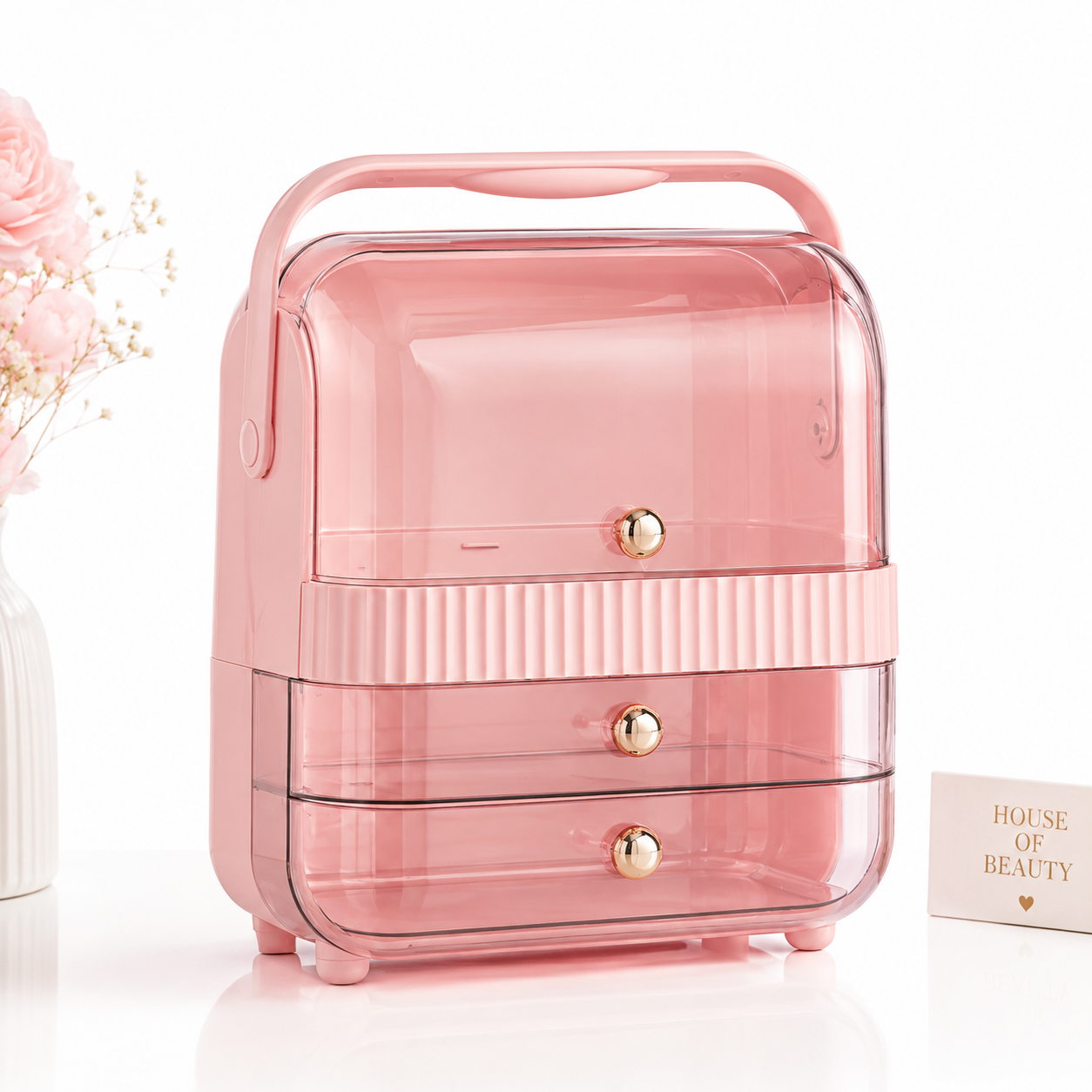 ✨ New organizing essentials are here! ✨
Our STORAGE organizers are now available in Black & Pink 🖤🩷
Perfect for keeping your makeup, beauty essentials & little things perfectly organized.