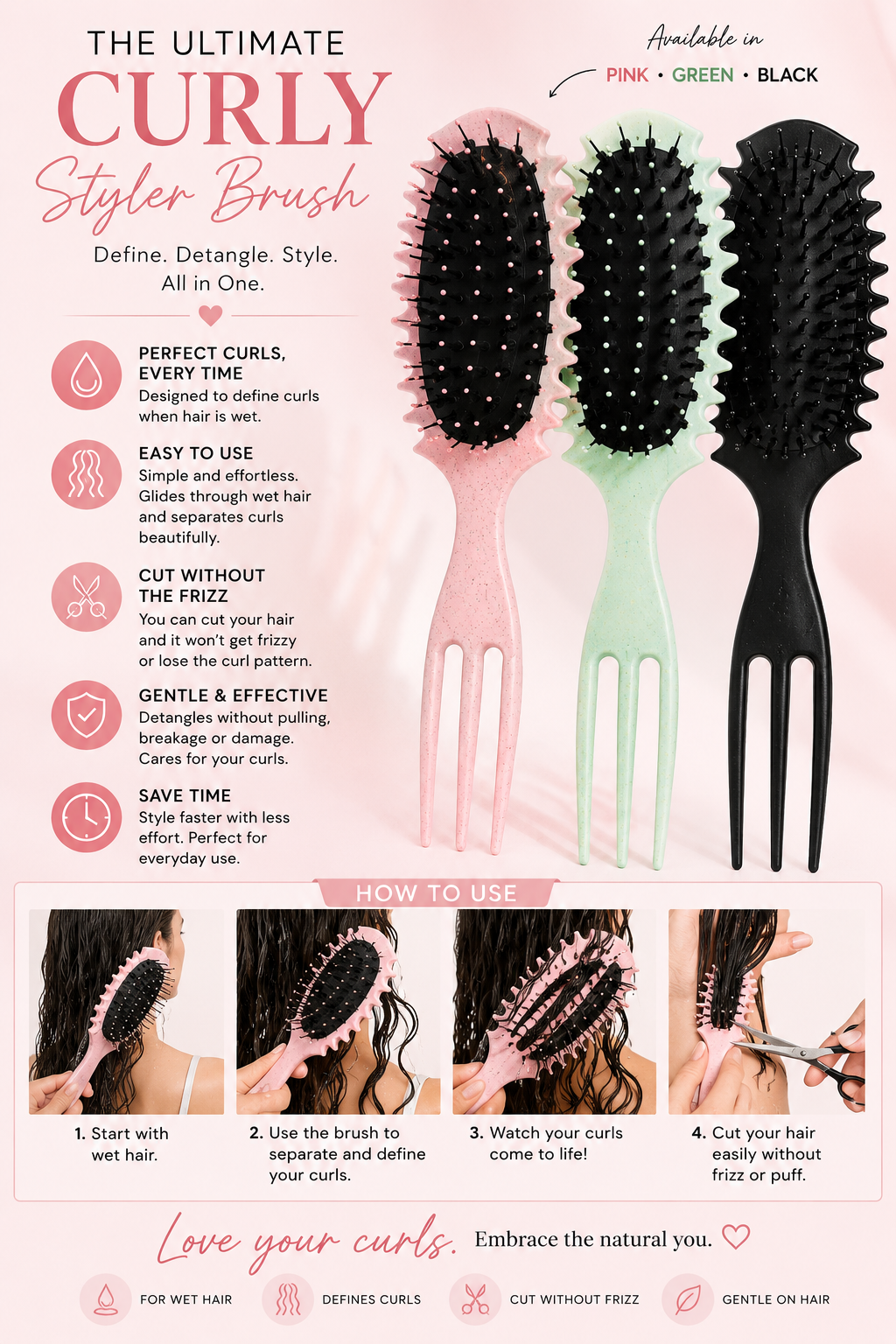 The ultimate curly styler brush💕